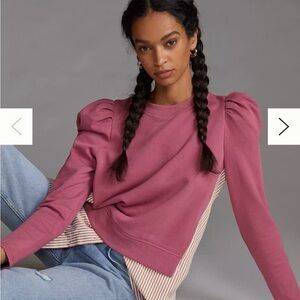 NWT Anthropologie Maeve Layered Tunic Sweatshirt